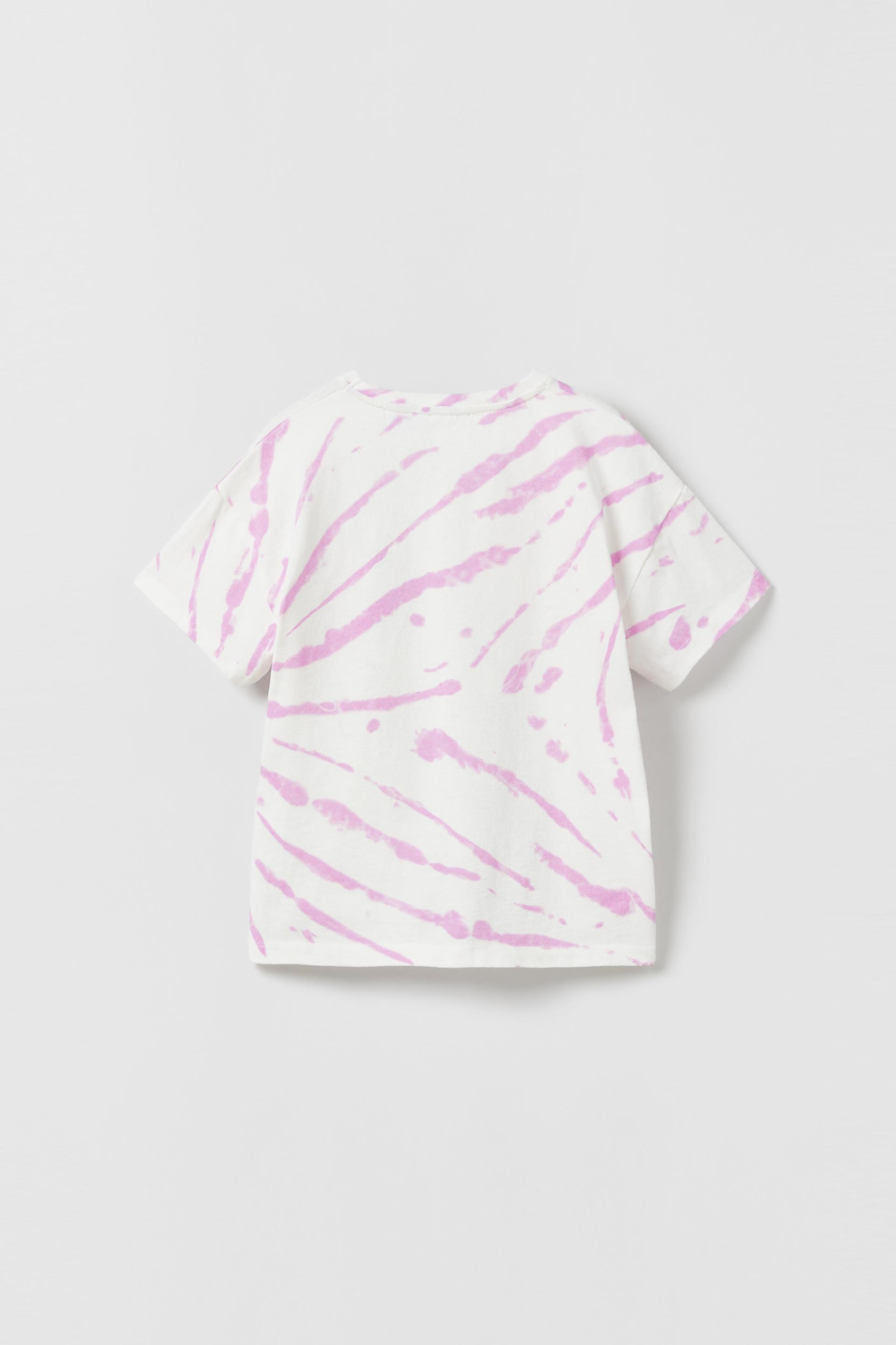 TIE-DYE T-SHIRT SONIC ® SEGA - Mauve 