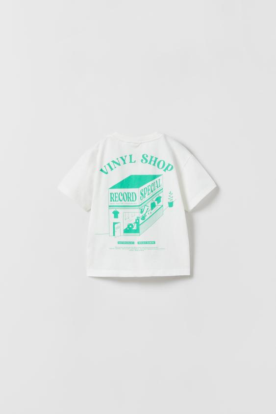 PRINTED T-SHIRT - White | ZARA United States