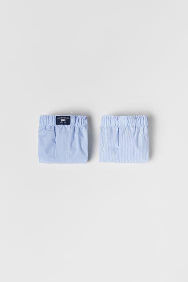 Image 0 of KIDS/ PACK OF TWO POPLIN BOXERS from Zara