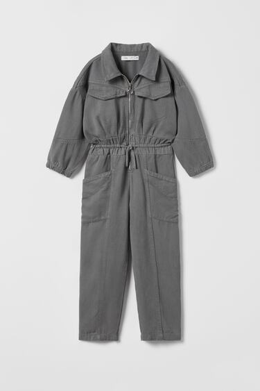 Image 0 of JUMPSUIT WITH POCKETS from Zara