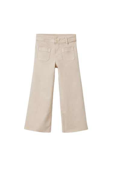 Image 0 of MARINE COLOURED JEANS from Zara