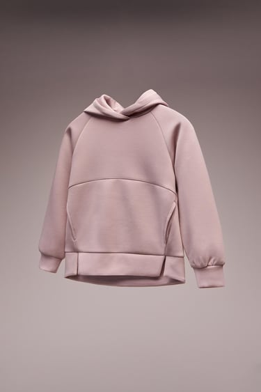 Image 0 of SPORTY HOODIE WITH VENTS from Zara