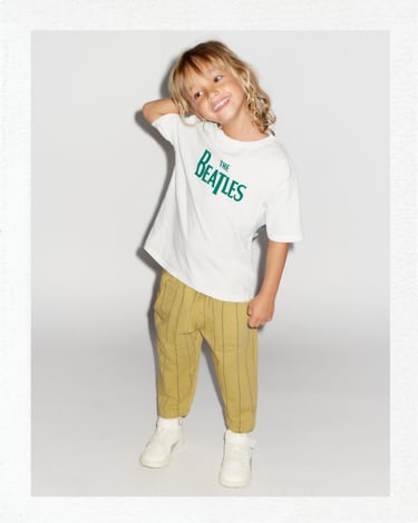 Image 0 of THE BEATLES T-SHIRT from Zara