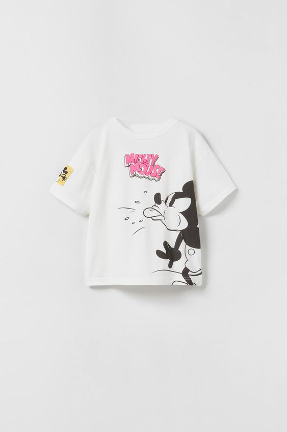 Mickey Mouse C Disney T Shirt White Zara United Kingdom Mickey Mouse C Disney T Shirt White Zara United Kingdom