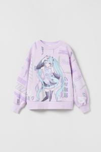 Zara heart sweatshirt clearance