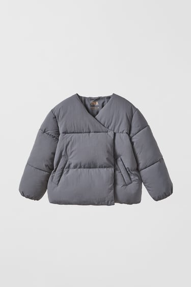 Image 0 of DOUBLE-BREASTED PUFFER JACKET from Zara