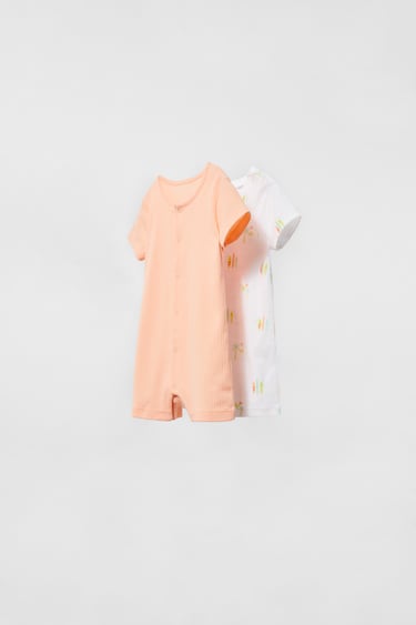Image 0 of BABY/ PACK OF TWO SURFING PYJAMAS from Zara