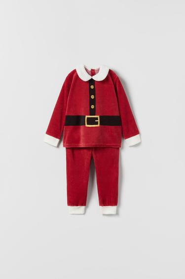 Image 0 de BÉBÉ / PYJAMA EN VELOURS de Zara