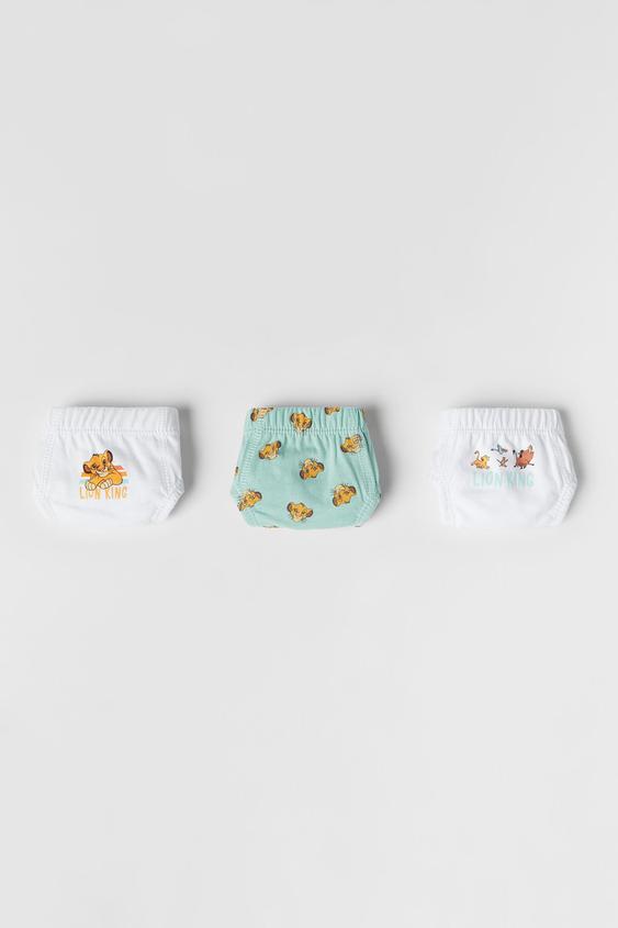 Bebe Lot De Trois Slips Le Roi Lion C Disney Blanc Zara France Bebe Lot De Trois Slips Le Roi Lion C Disney Blanc Zara France