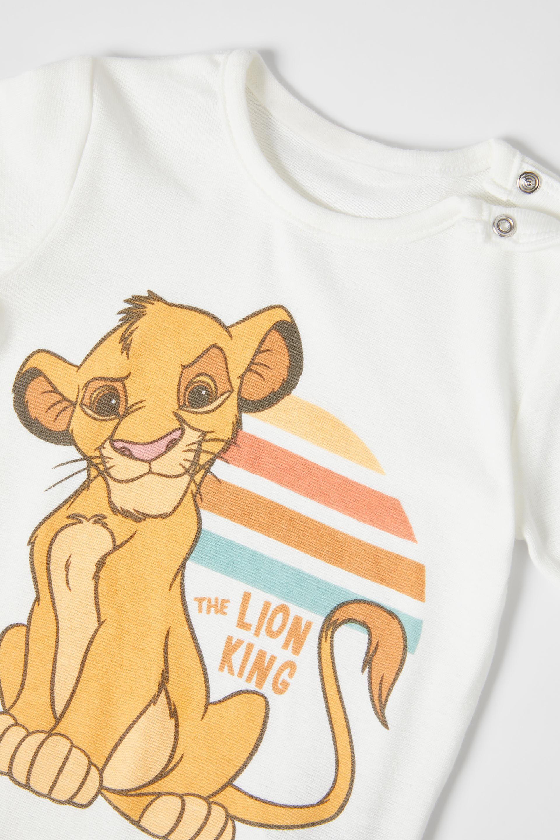 Bebe Pyjama Le Roi Lion C Disney Blanc Zara France Bebe Pyjama Le Roi Lion C Disney Blanc Zara France