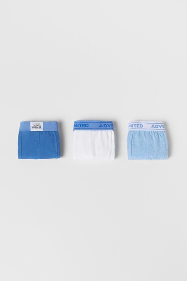 Image 0 of KIDS/ 3-PACK OF PRINTED BOXERS from Zara
