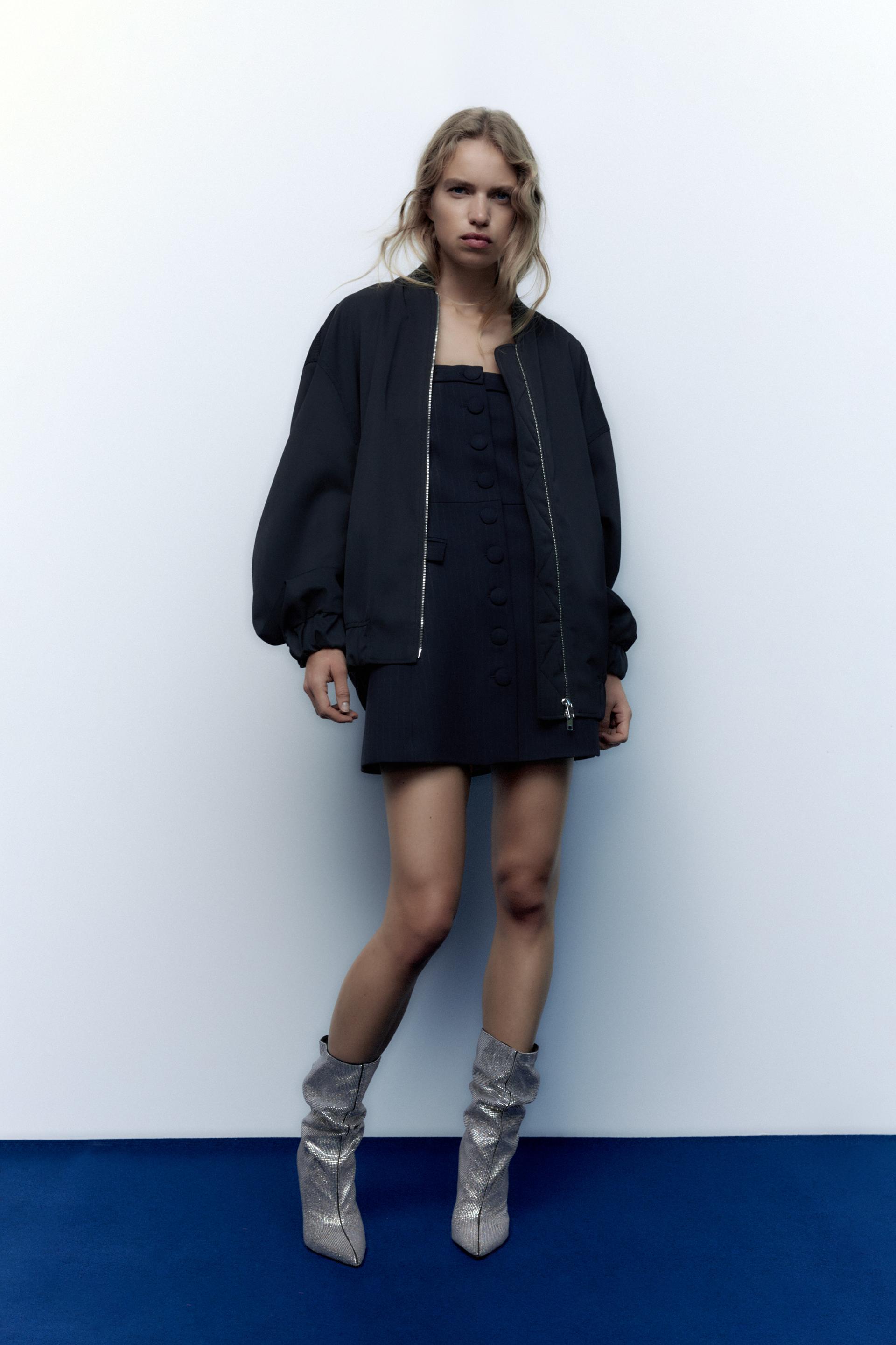 Zara rhinestone boots Clearance