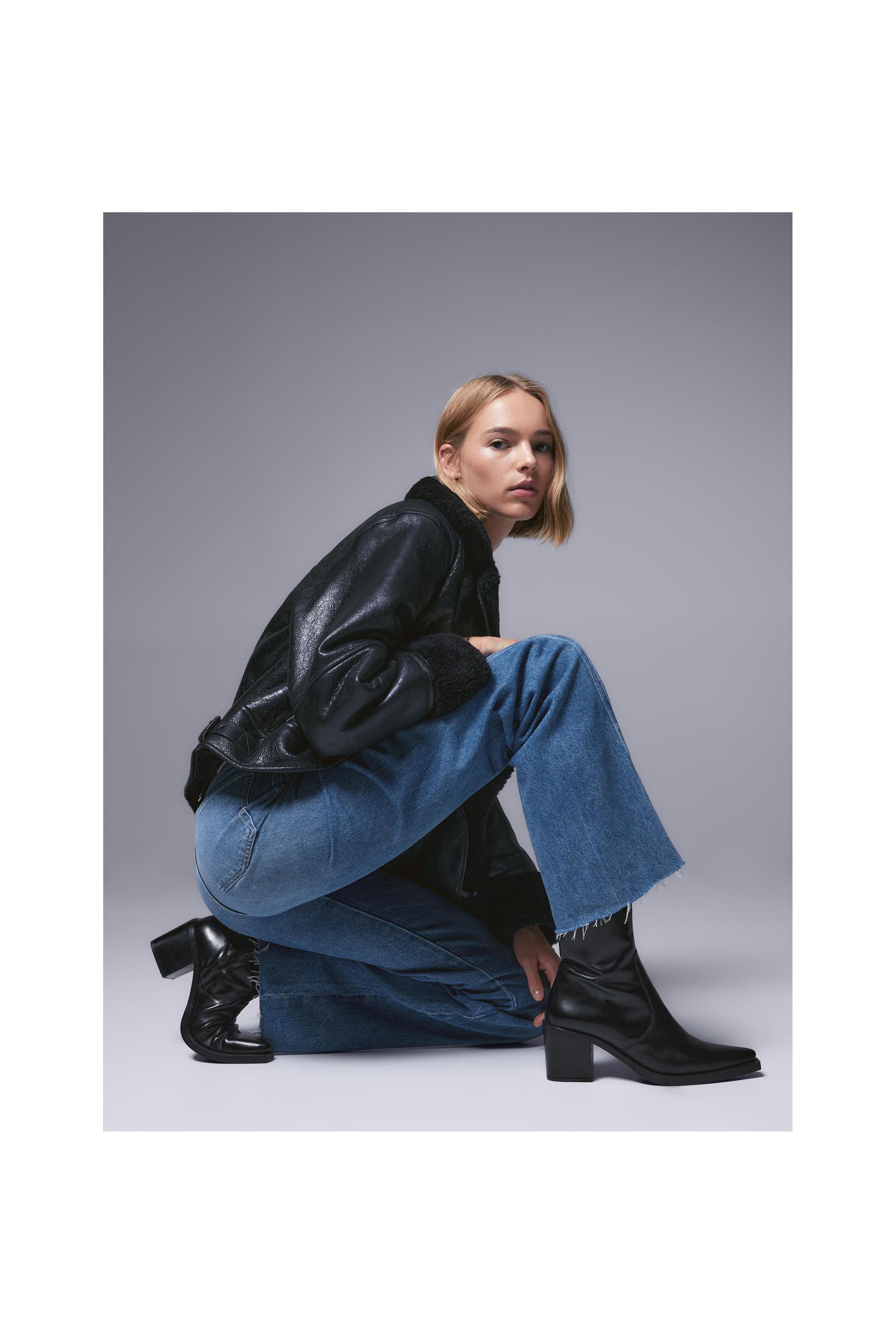 Zara low boots Clearance