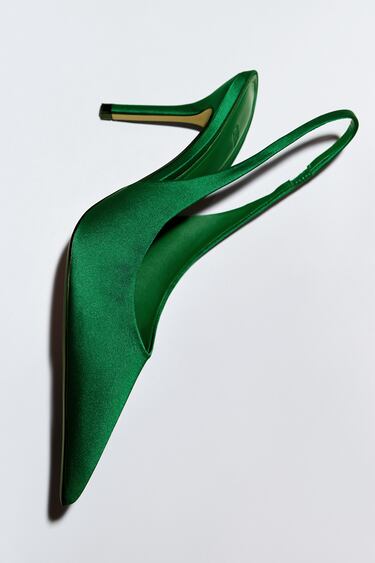 Image 0 of HIGH-HEEL SLINGBACK SHOES from Zara
