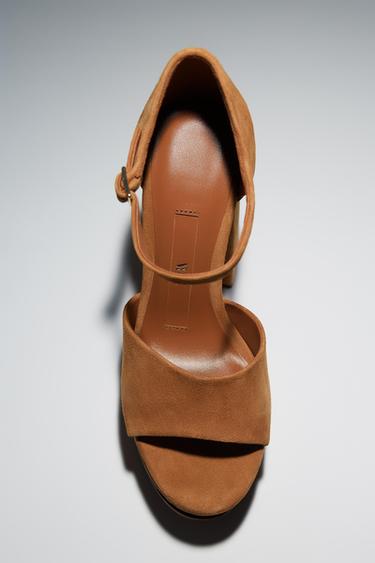 zara black platform shoes