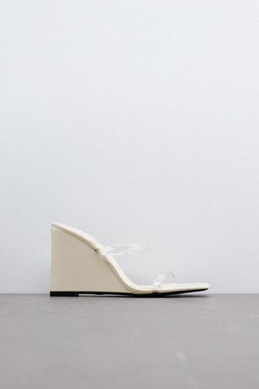 zara translucent platform sneakers