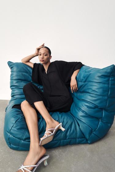 シルバーサンダル レディース 最新コレクション Zara 日本 シルバーサンダル レディース 最新コレクション Zara 日本