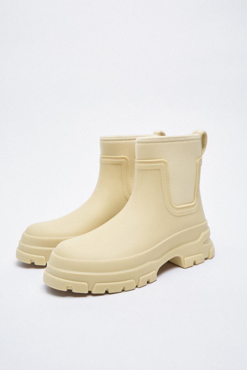 Zara Rain Ankle Boots