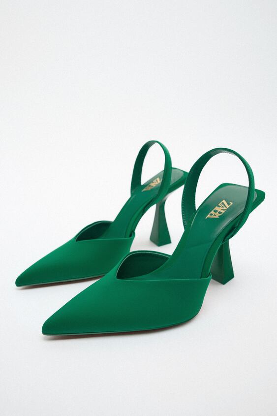 zara.com | Slingback shoes