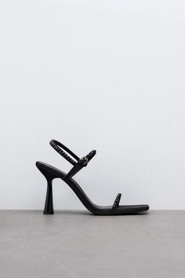 Sandalias Negras de Mujer | ZARA Panamá