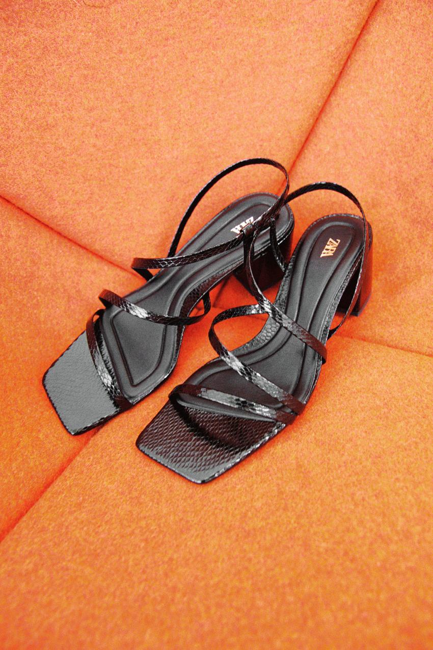 Low heel sandals zara Clearance