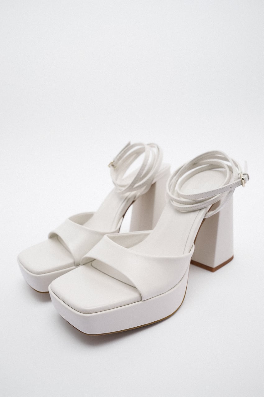 zara.com | High Heeled Platform Sandals