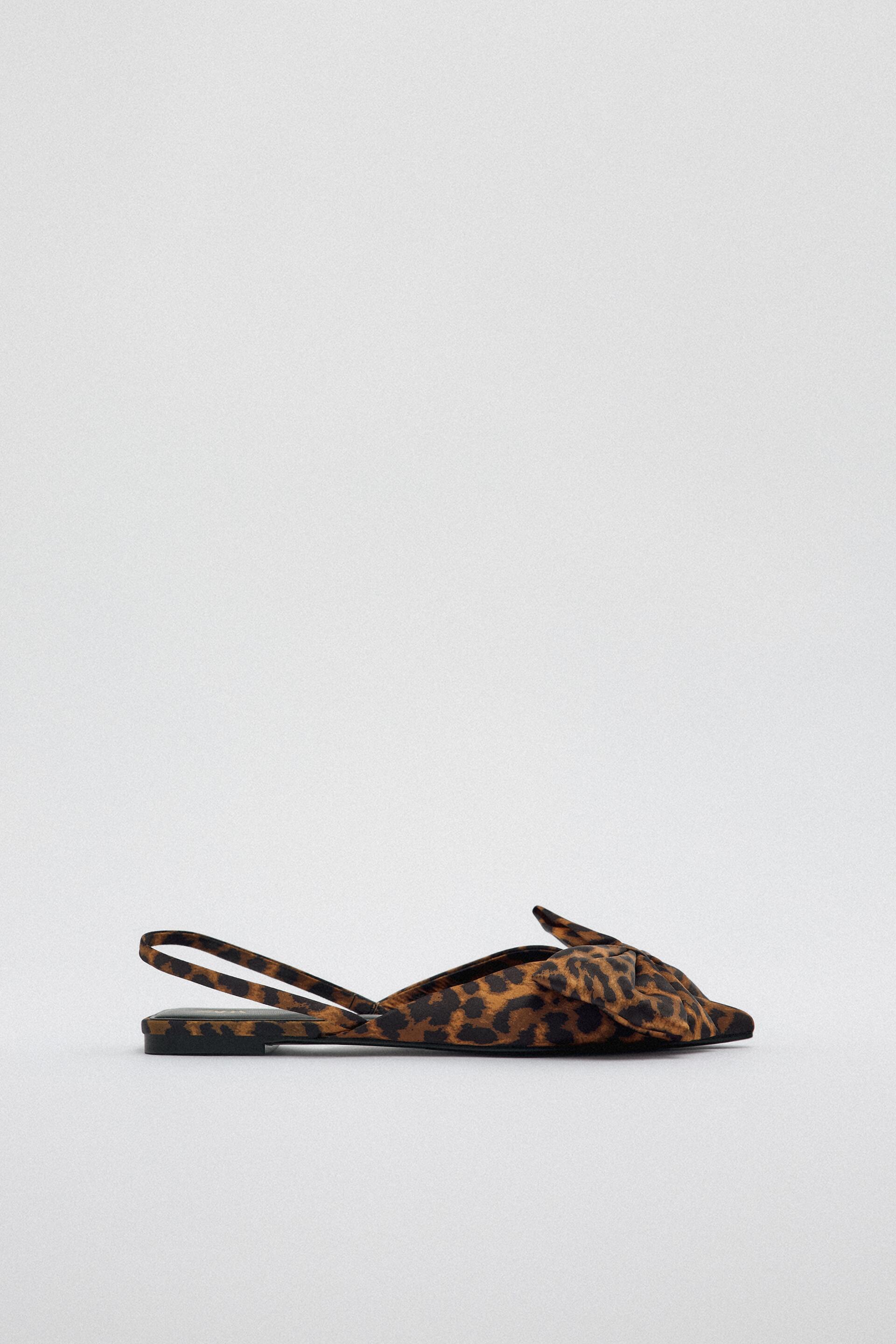 BALLERINA IN SLINGBACKSTIJL MET DIERENPRINT - Panter | ZARA Nederland /  Netherlands
