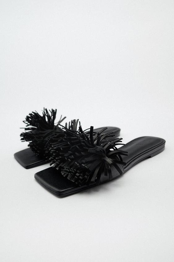 Εικόνα 1 του ΙΣΙΟ ΔΕΡΜΑΤΙΝΟ ΠΕΔΙΛΟ ΜΕ ΚΡΟΣΣΙΑ από Zara