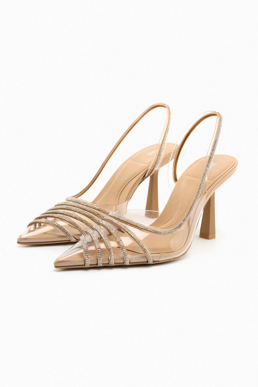 Zara high heels beige Clearance