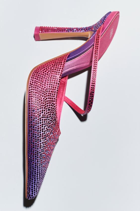 Zara fuchsia heels Clearance