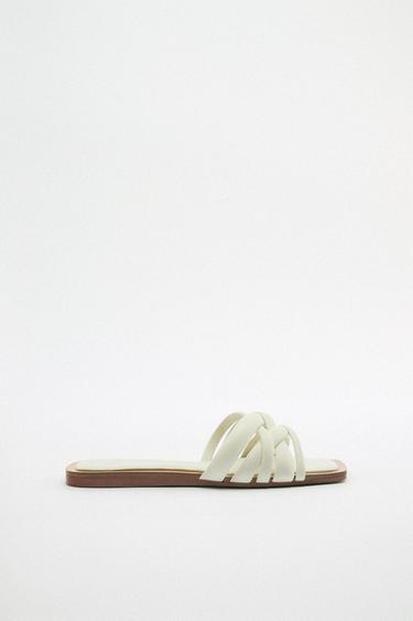 puffy sandals zara