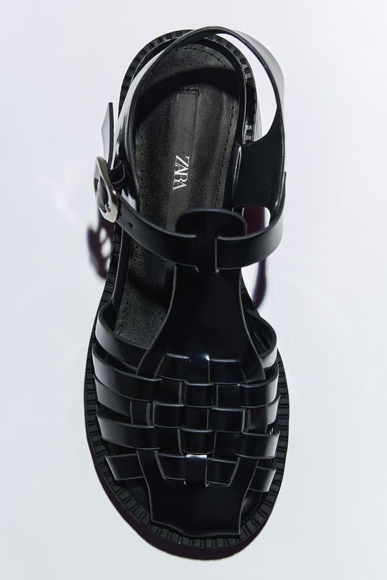 ハイヒール ストラップ サンダル ブラック Zara Japan 日本 ハイヒール ストラップ サンダル ブラック Zara Japan 日本