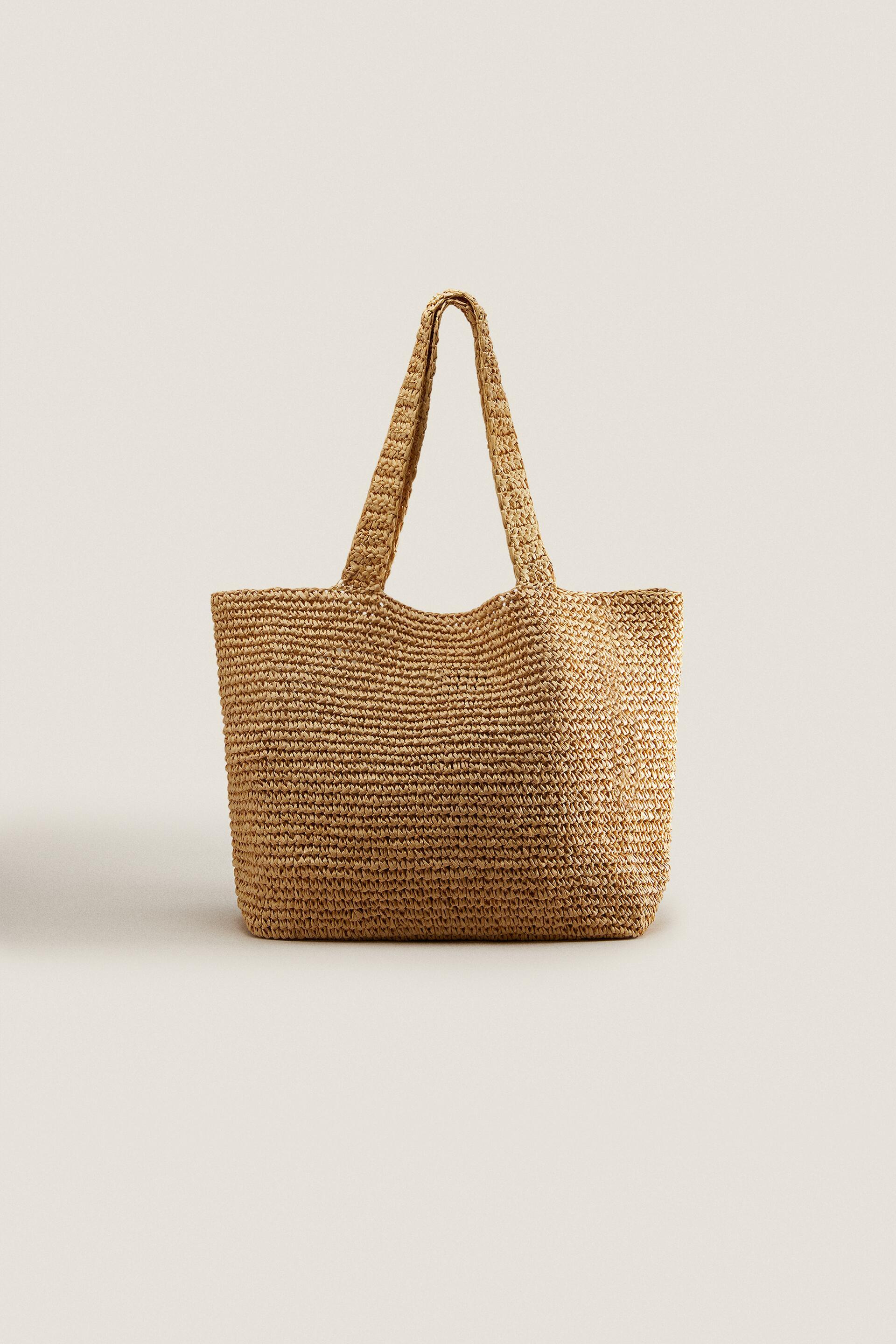 Zara straw handbags Clearance