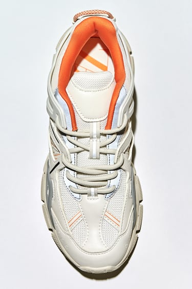 Image 0 of COMBINED RUNNING TRAINERS from Zara