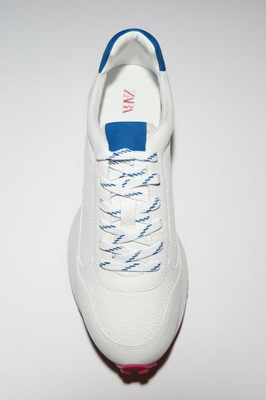 zara slip on trainers