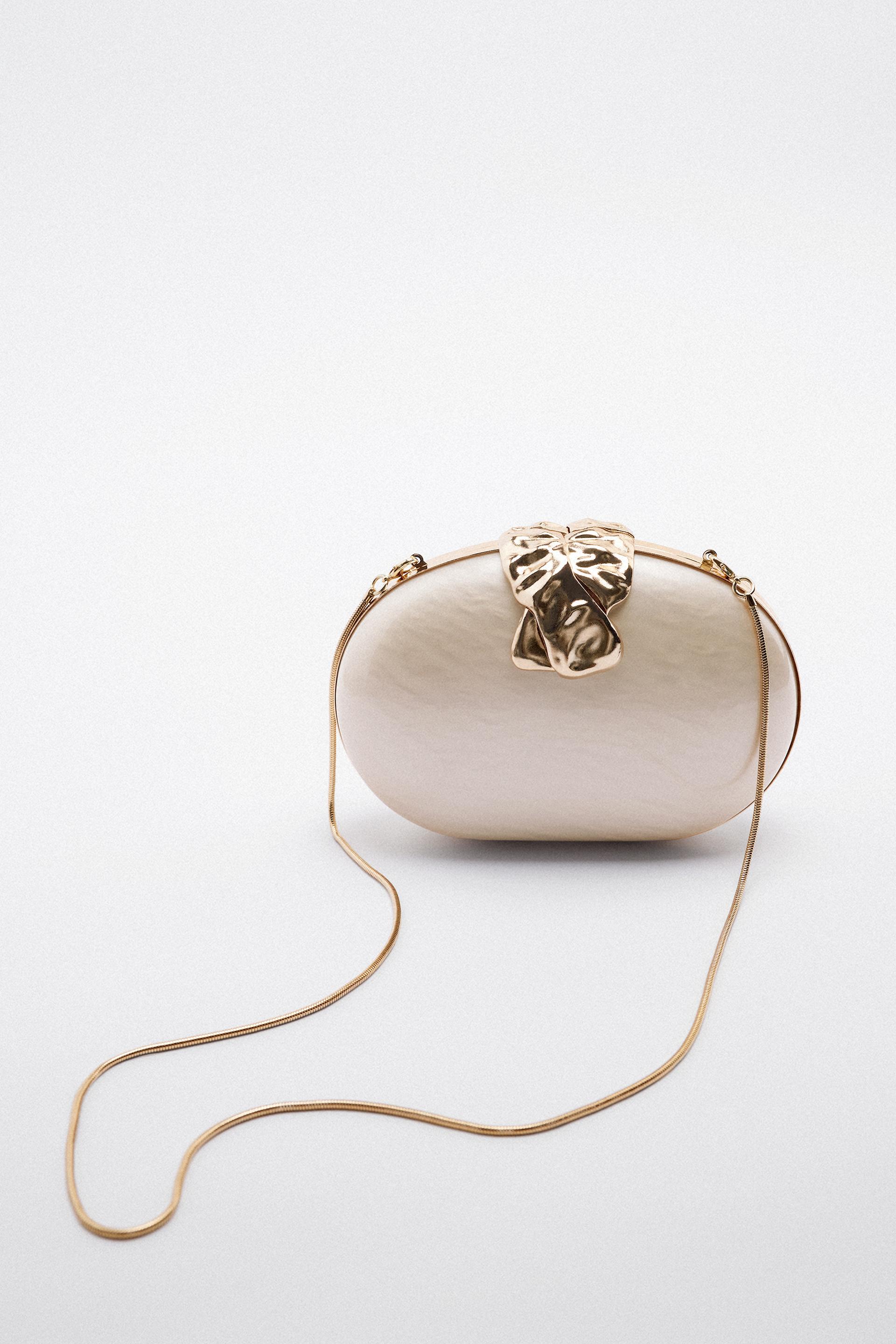 Zara mother of pearl bag Clearance