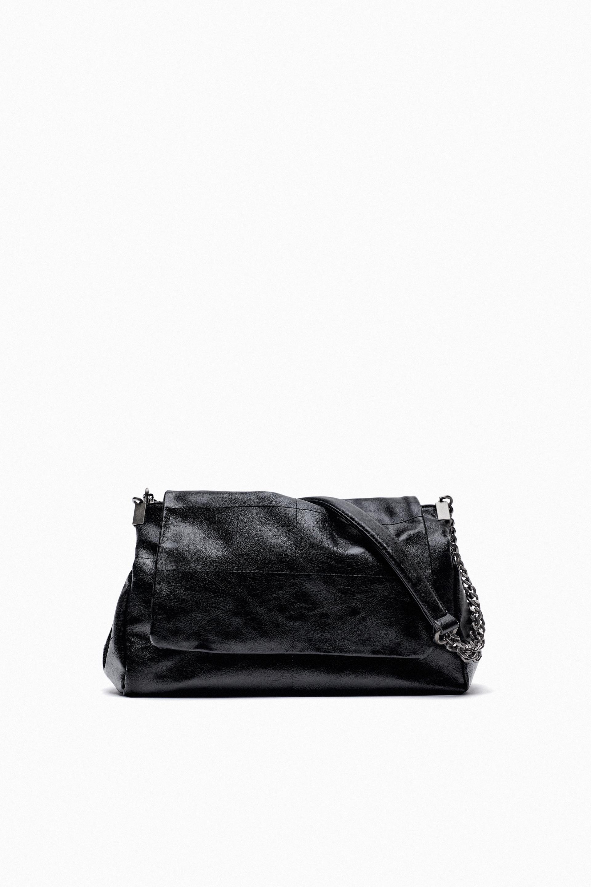 Zara rock flap bag Clearance
