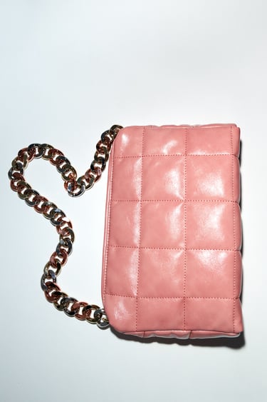 Image 0 of CHAIN SHOULDER STRAP BAG from Zara