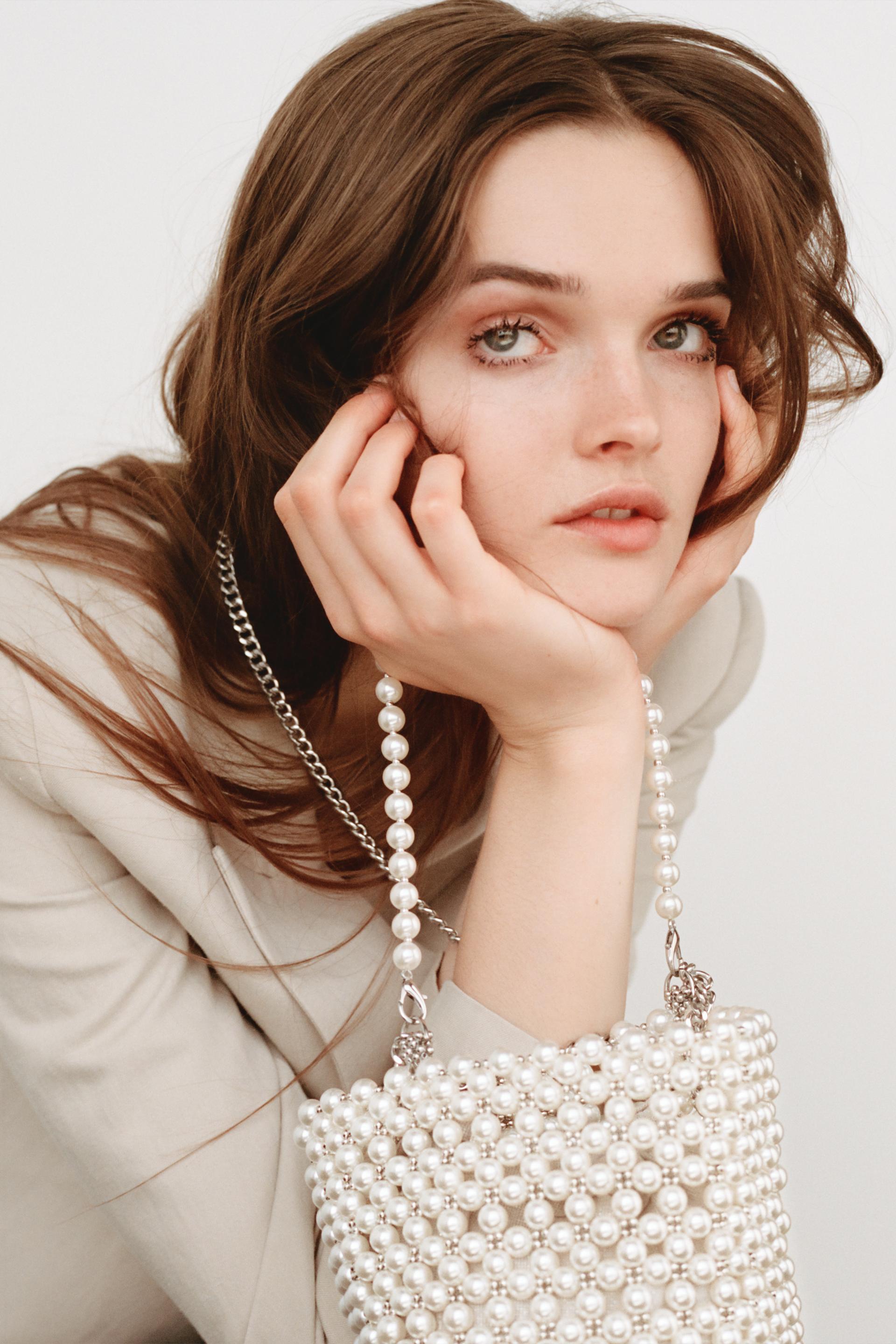 Zara pearl purse Clearance