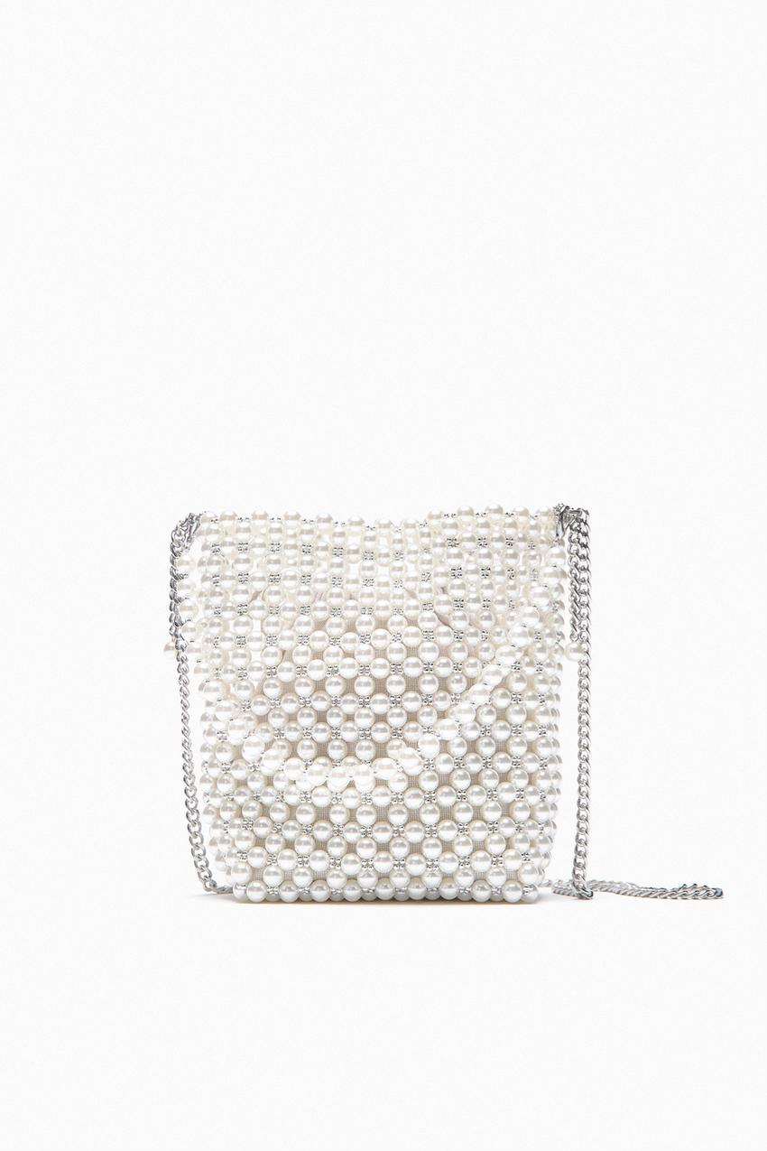 Pearl purse zara Clearance