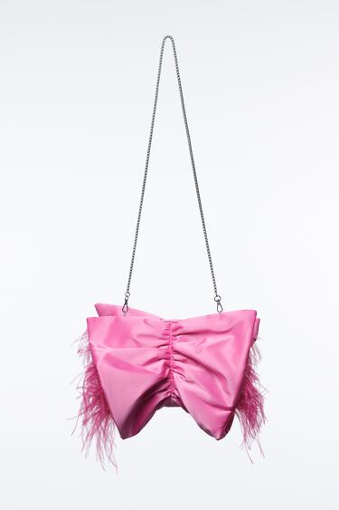Image 0 of RUCHED CLUTCH from Zara