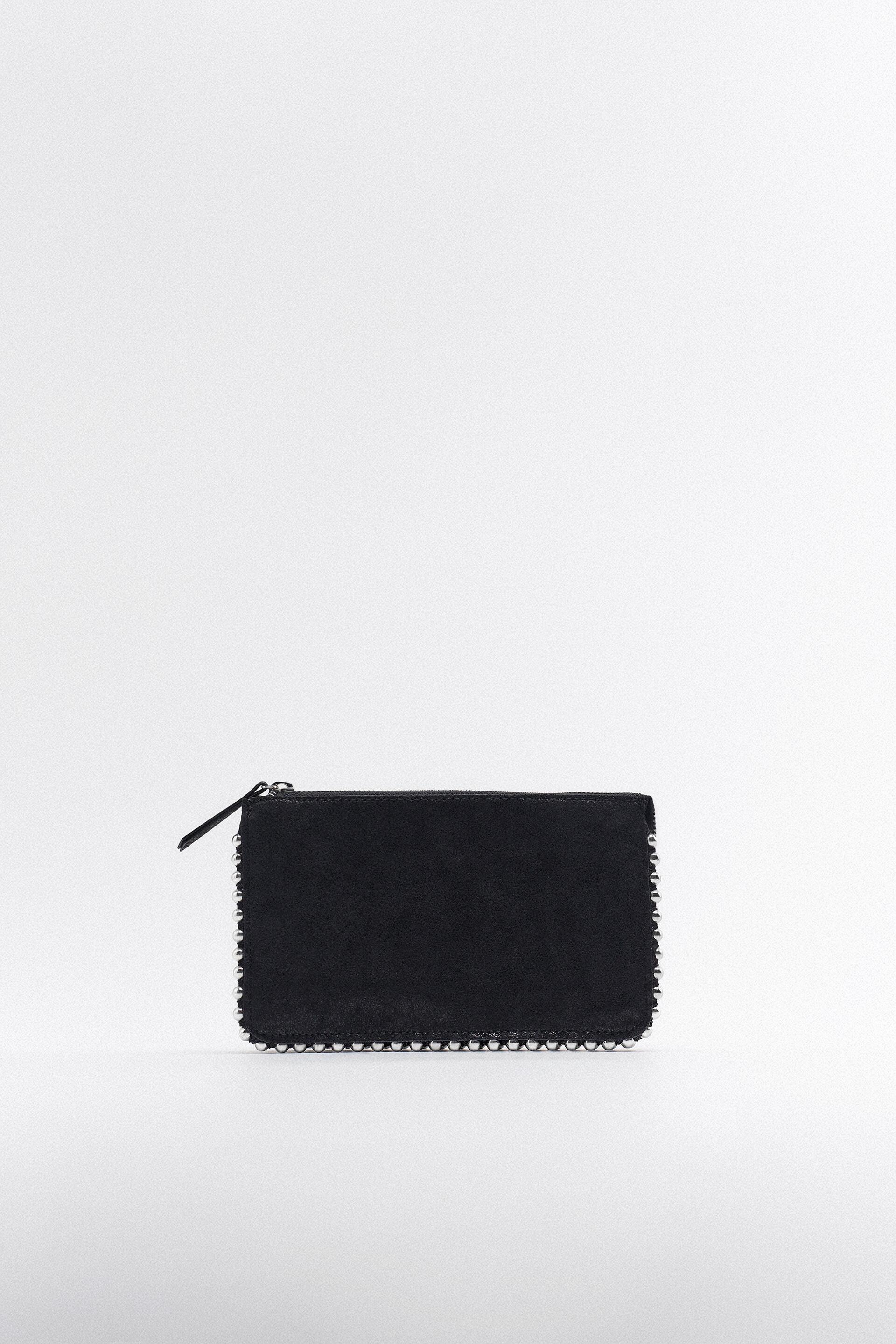 Zara black clutch Clearance