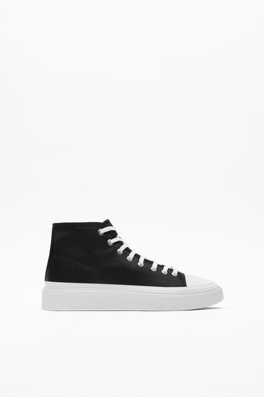Image 0 of CHUNKY HIGH-TOP TRAINERS from Zara