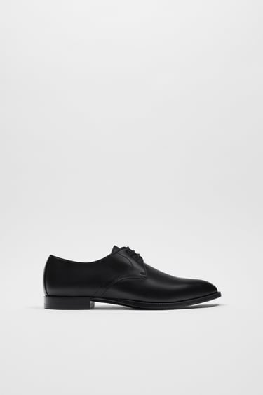 Image 0 of LEATHER SHOES from Zara