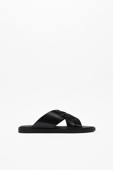 Image 0 of Interwoven sandals from Zara