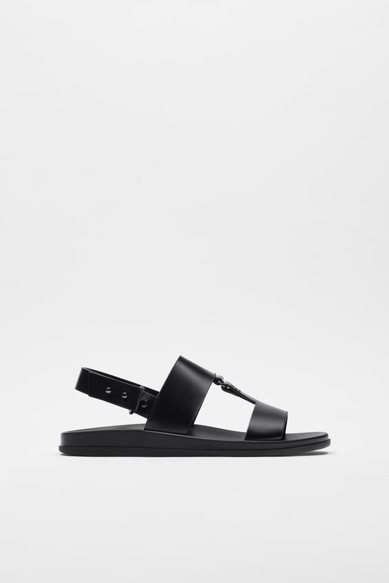 zara.com | Sandals with strap