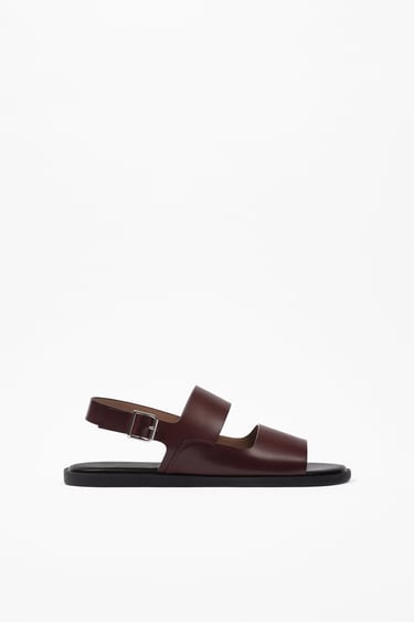 Image 0 of DOUBLE-STRAP SANDALS from Zara