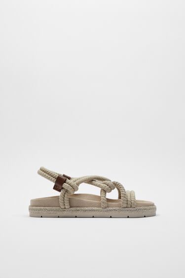 Image 0 of Rope sandals from Zara