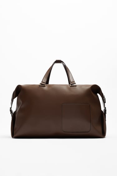 Image 0 of GRAINY BOWLING BAG from Zara