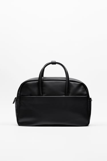 Image 0 of SOFT QUILTED DUFFEL BAG from Zara